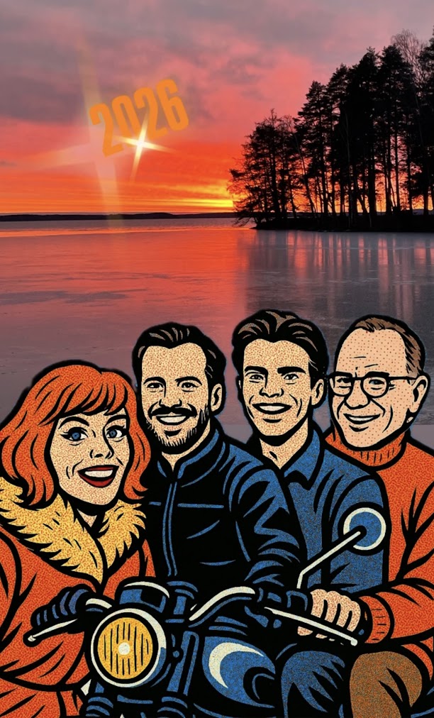 Bonne année & hyvää uutta vuotta 2026